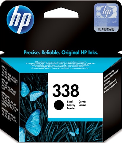 HP 338 mustekasetti musta 