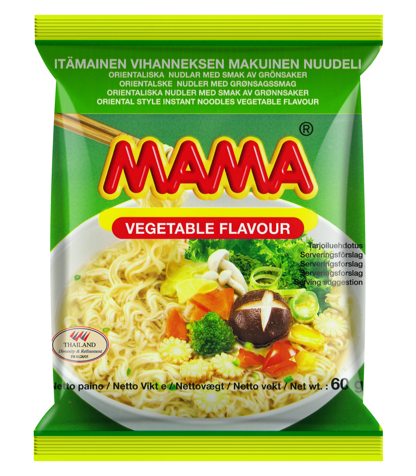 Mama Vihanneksenmakuinen nuudeli 60g