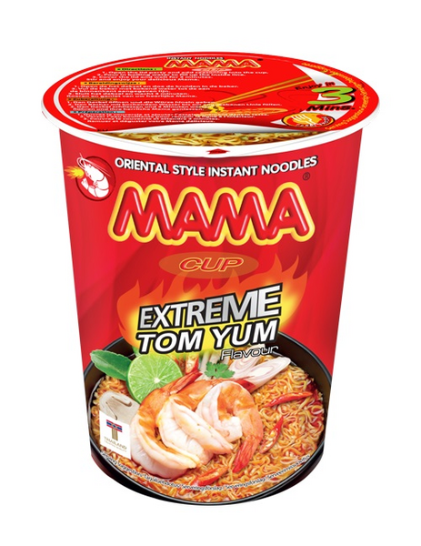 Mama Cup Itämainen kuppinuudeli Tom Yum Extreme 70g