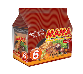 Mama naudanlihan makuinen nuudeli 6x60g