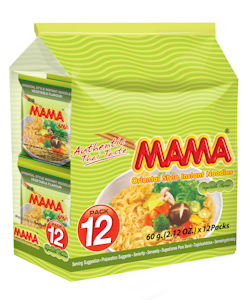 Mama Itämainen vihanneksenmakuinen nuudeli 12x60g