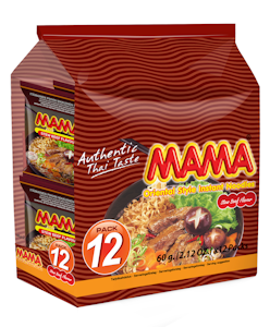 Mama Itämainen naudanlihanmakuinen nuudeli 12x60g