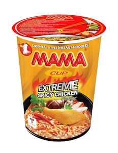 Mama Cup Itämainen tulinen kananmakuinen kuppinuudeli 70g