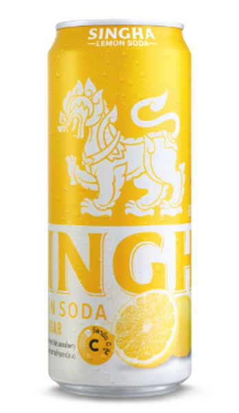 Singha Lemon Soda sokeriton 0,33l