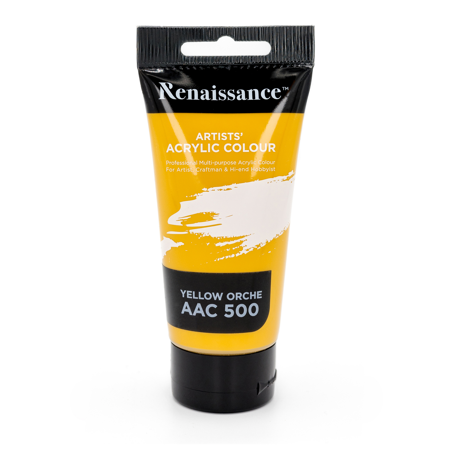 Renaissance akryylimaali 75ml Yellow Och
