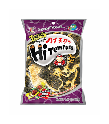 Taokaenoi Merileväsnack Tempura Smoked Barbecue 40g