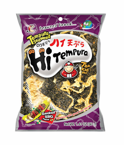 Taokaenoi Merileväsnack Tempura Smoked Barbecue 40g