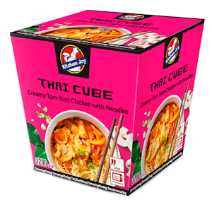 Kitchen Joy creamy tom yum - kanaa ja nuudeleita 320g pakaste