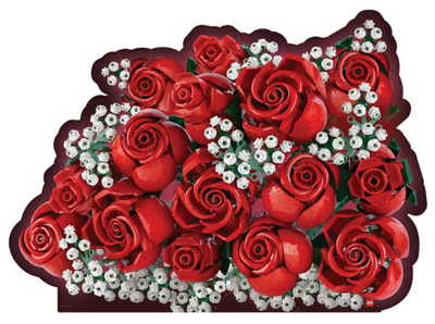 LEGO Rose Puzzle, 1,004 Pcs