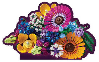 LEGO Wildflower Puzzle, 996 Pcs