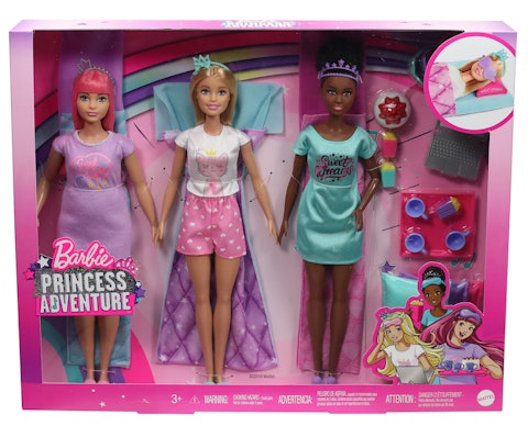 Barbie Princess Adventure Slumber party -setti