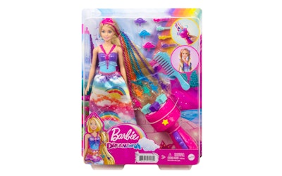 Barbie Feature Hair Princess - kampausleikkisetti - kuva