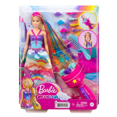 Barbie Feature Hair Princess - kampausleikkisetti