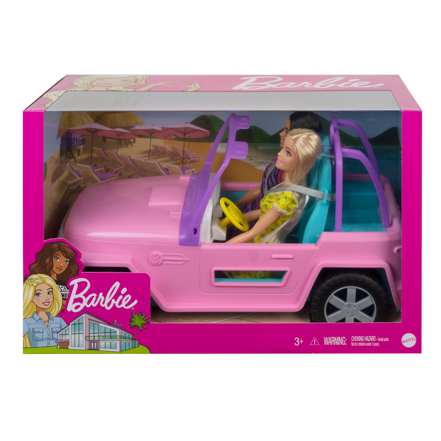Barbie Nukke, ystävä ja ajoneuvo | K-Ruoka Verkkokauppa