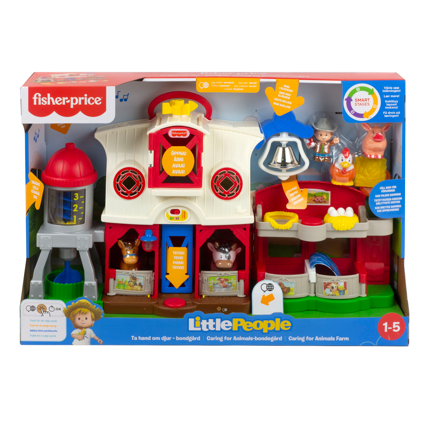 Fisher-Price Little People Farm opettavainen maatila