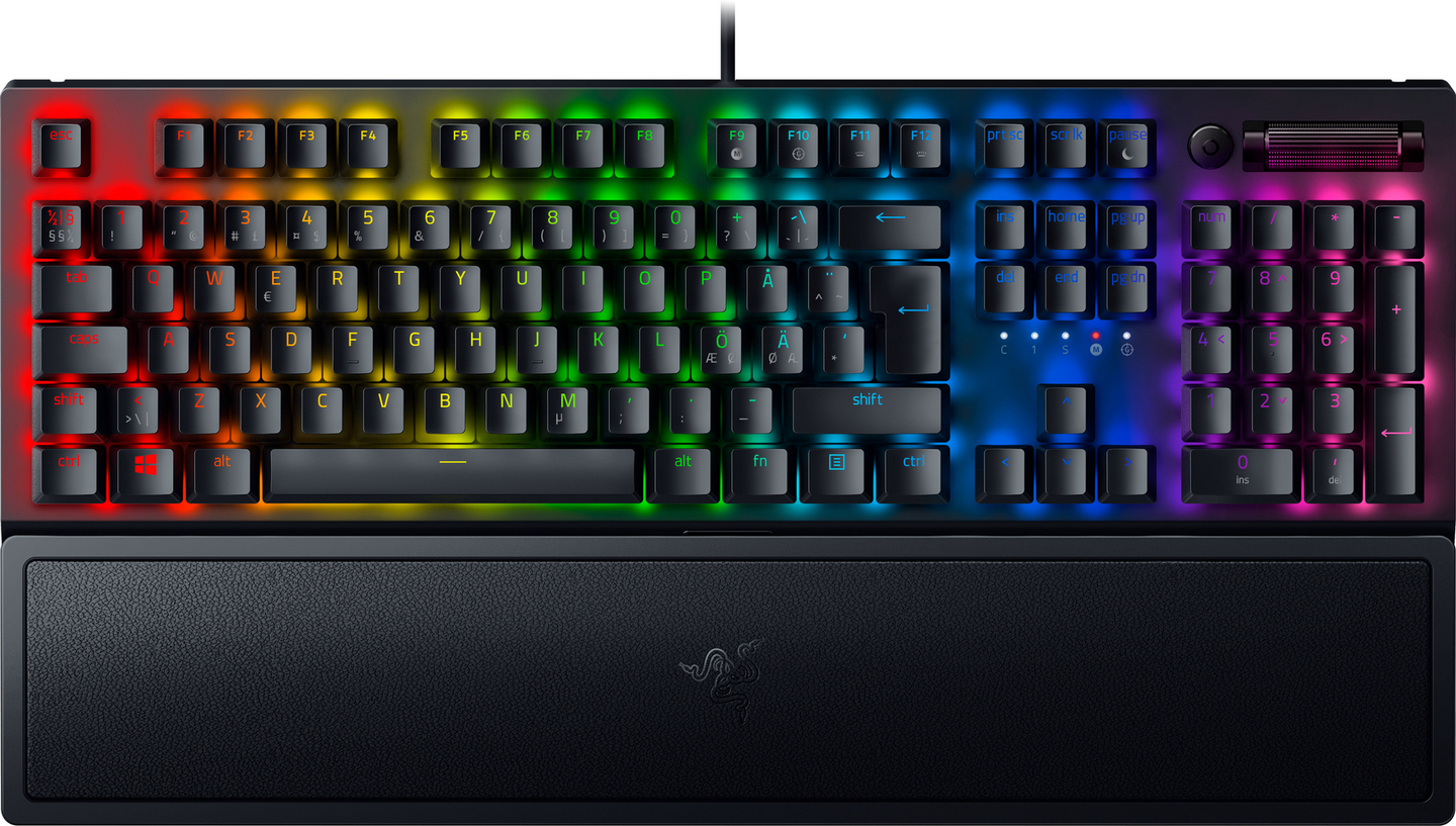 Razer Blackwidow V3 Green -pelinäppäimistö