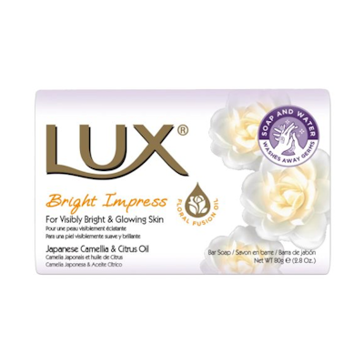 LUX palasaippua 80g Bright Impress