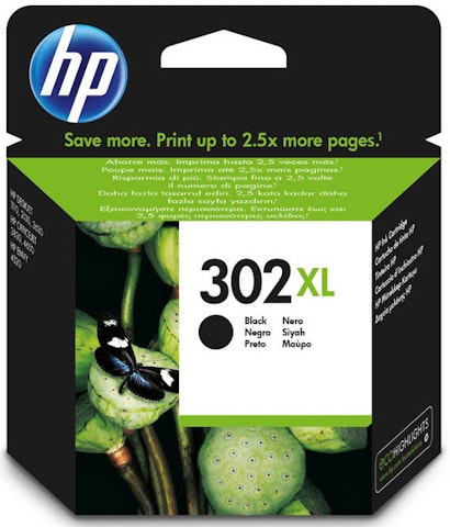 HP 302XL mustekasetti musta 
