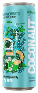 Coconaut Sparkling kookosvesi 0,32l