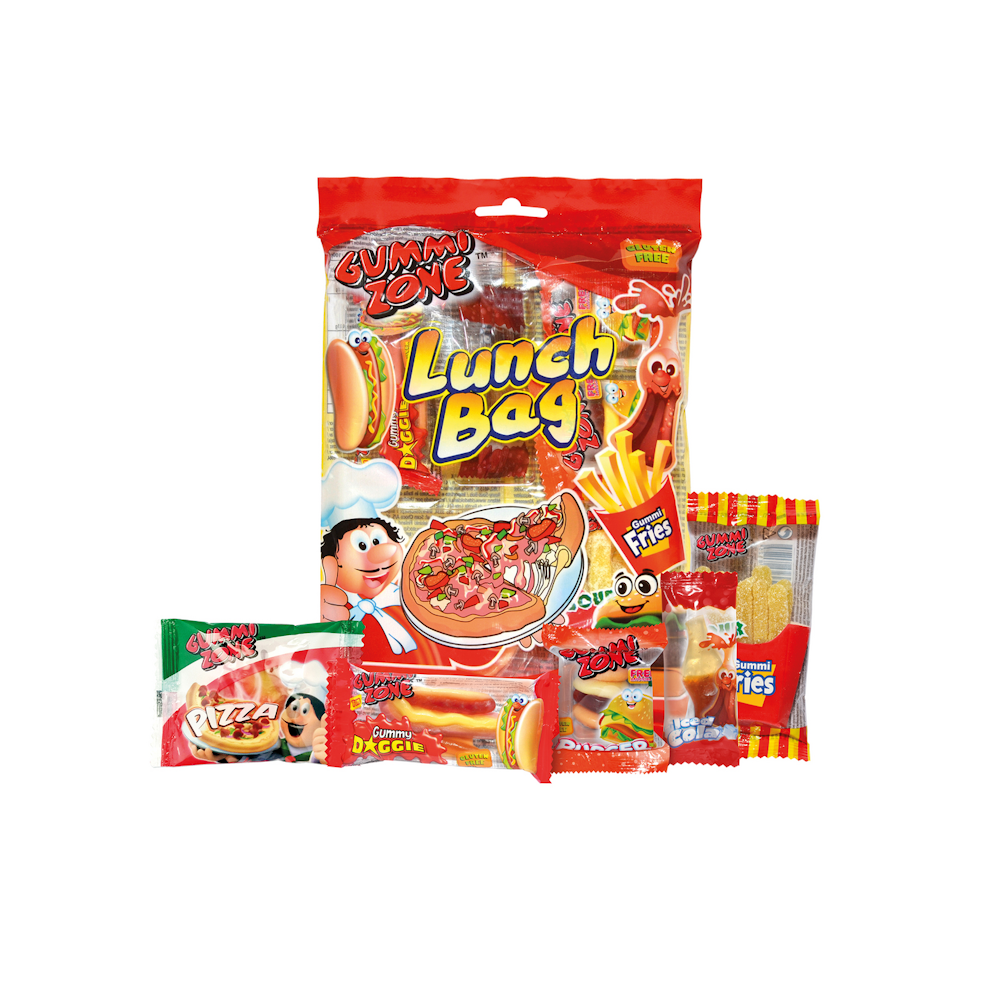 Gummi Zone Lunch Bag makeissekoitus 82g — HoReCatukku Kespro
