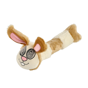 Dogman Spirre Rabbit lelu tuubi 36cm beige