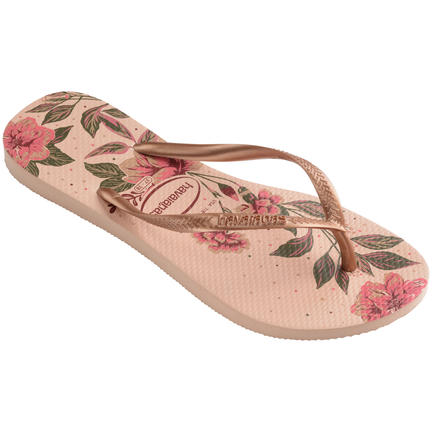 Havaianas Slim naisten varvassandaalit kukkakuosi