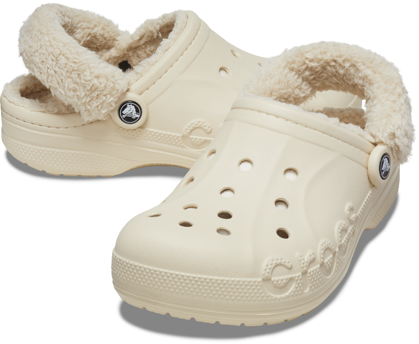 Crocs Baya Lined Fuzz Strap Clog pistokas