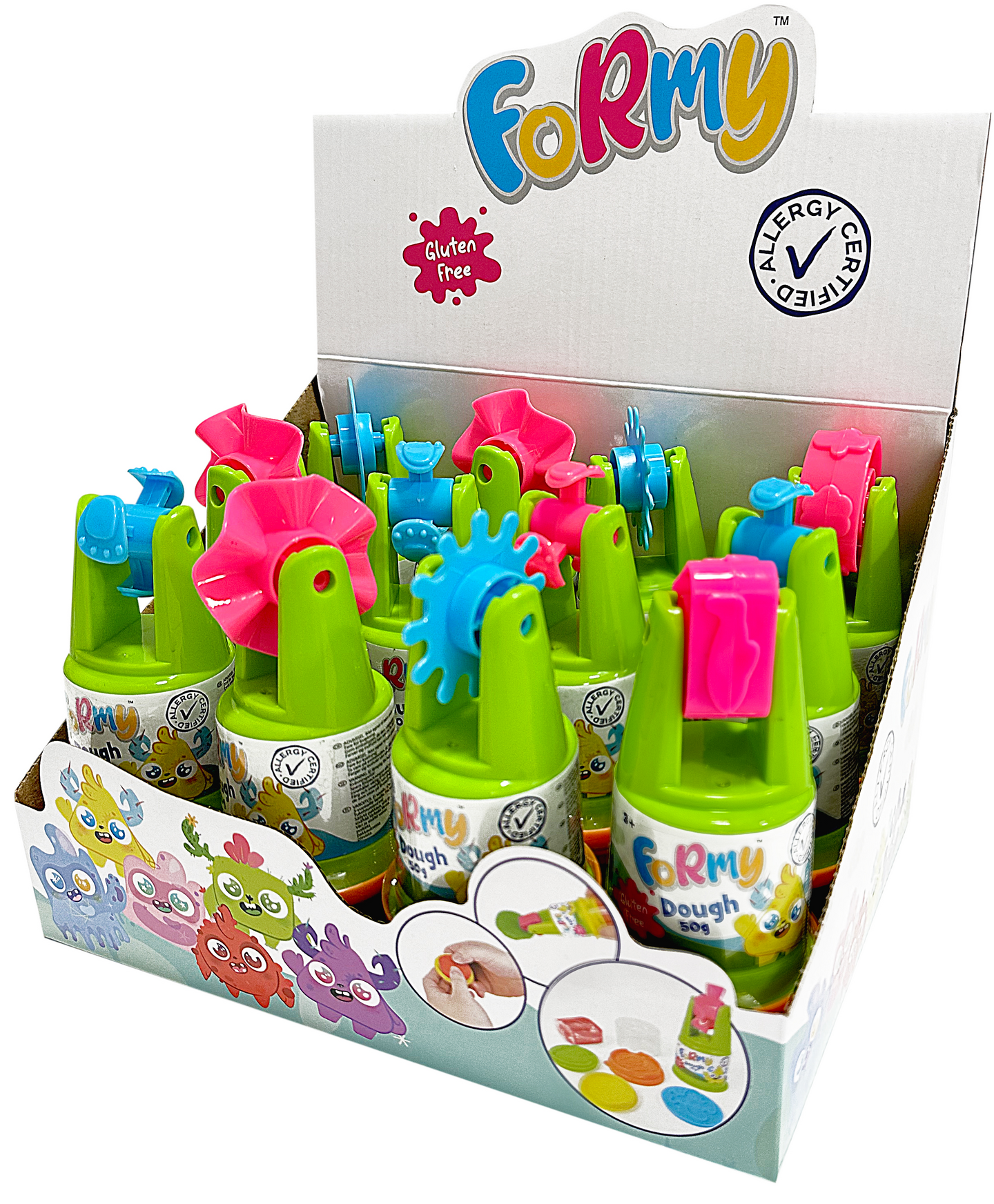 FoRmy muovailumassa 50g, työkalu ja muotti