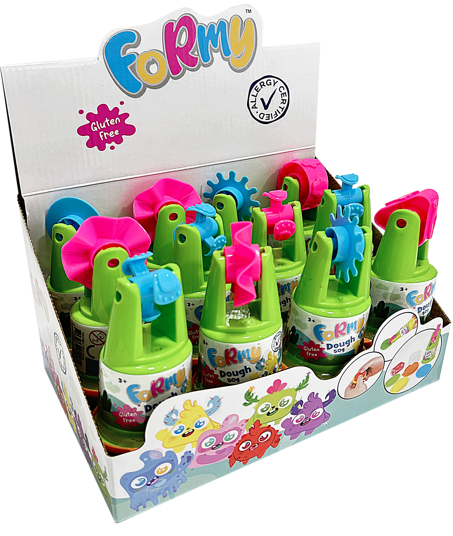 FoRmy muovailumassa 50g, työkalu ja muotti