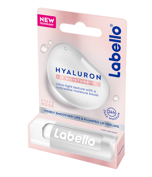 Labello huulivoide 5,2g Hyaluron Moisture Plus Rosé