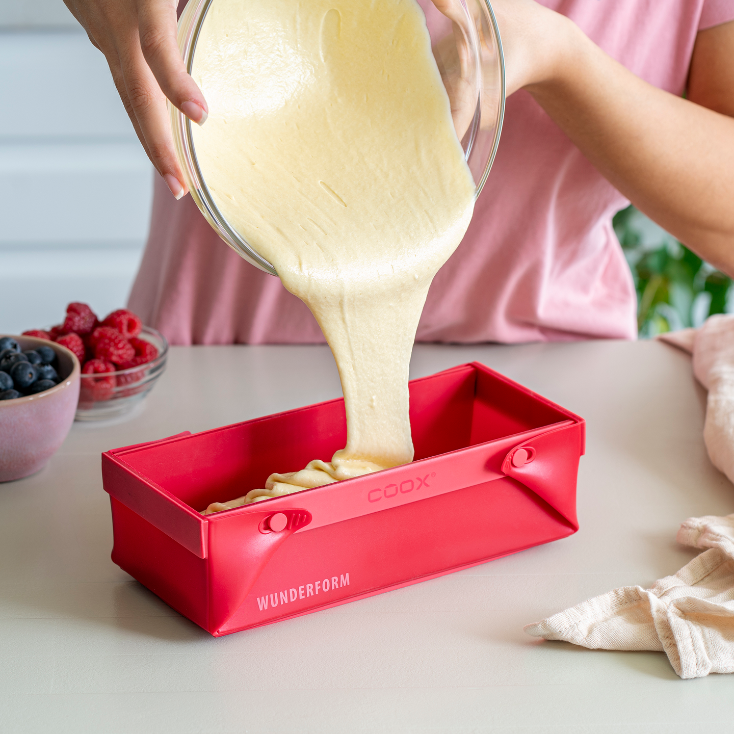 Heirol leipävuoka 23 cm 1,5 l silikoni