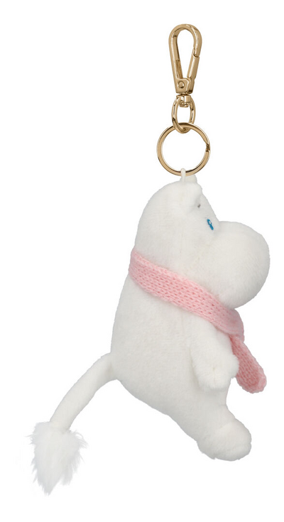 Roosa nauha Muumi avaimenperä/laukkukoriste