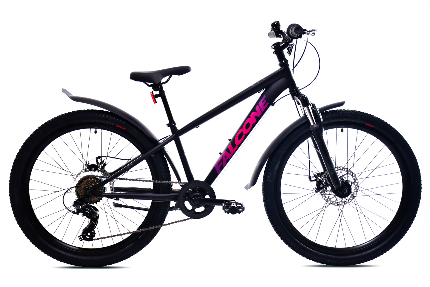 Falcone XC24 Disc 7-V pyörä musta