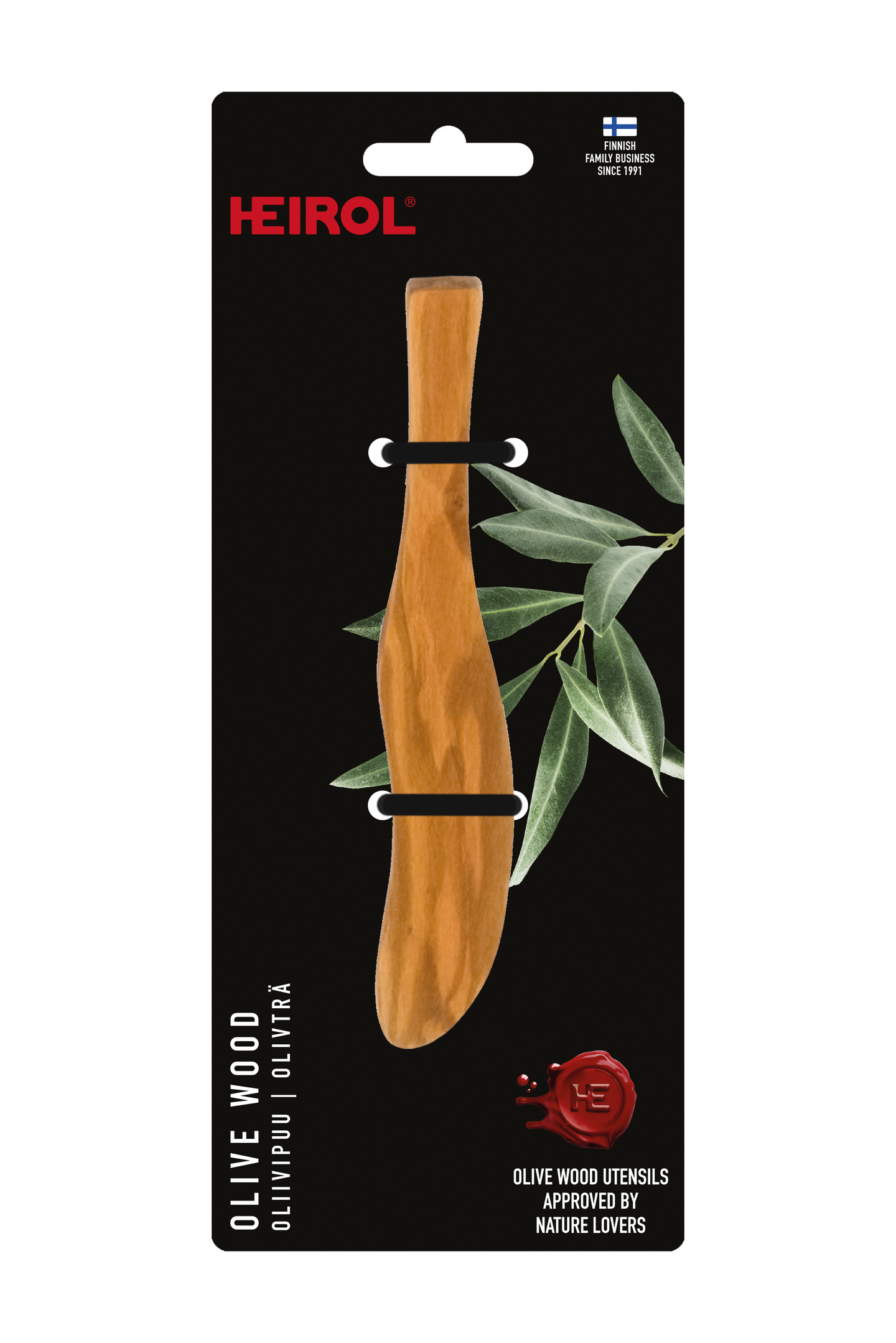 Heirol voiveitsi oliivipuuta 17,5 cm