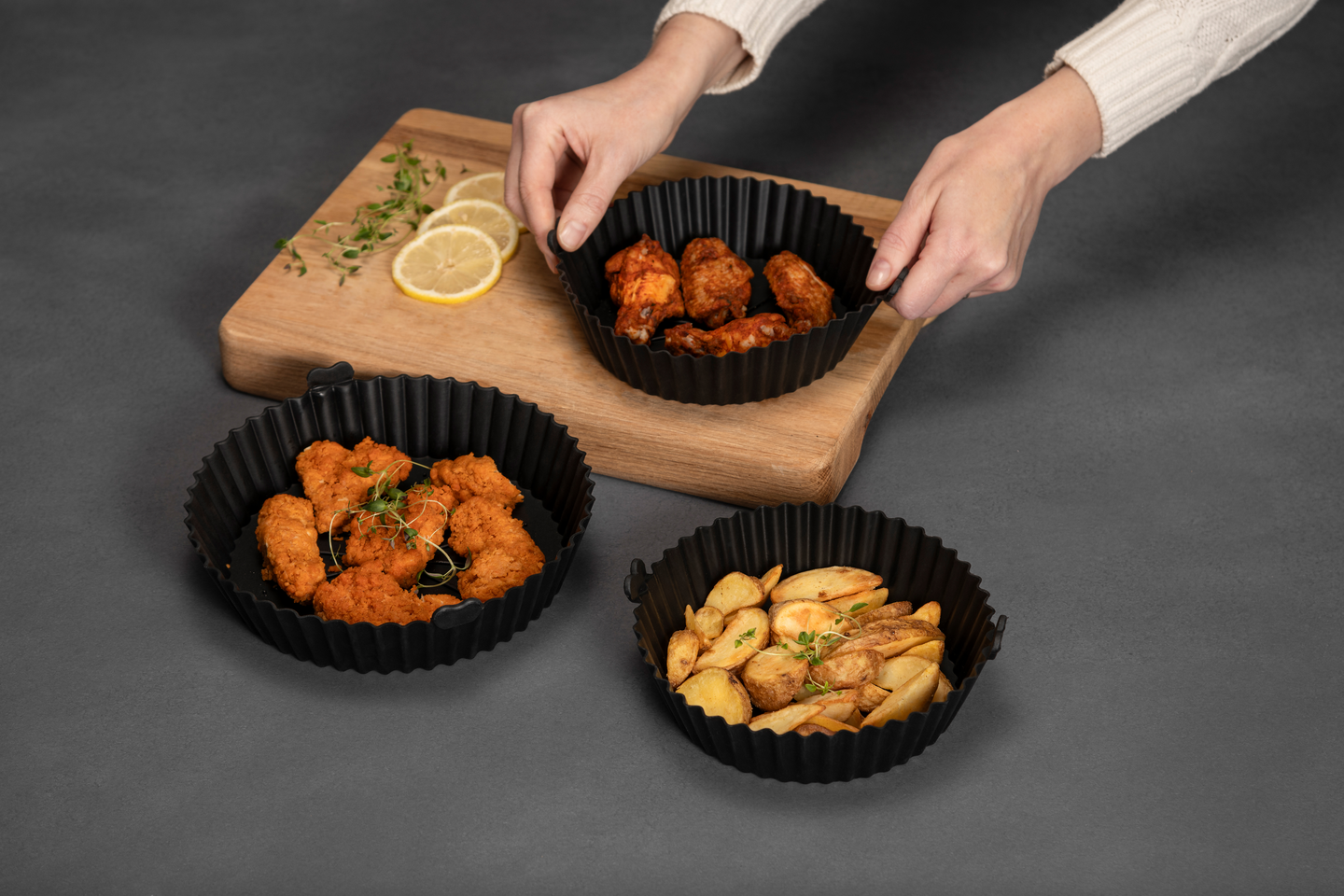 Maku Silikonivuoka ilmafrit 18,5x14,5cm