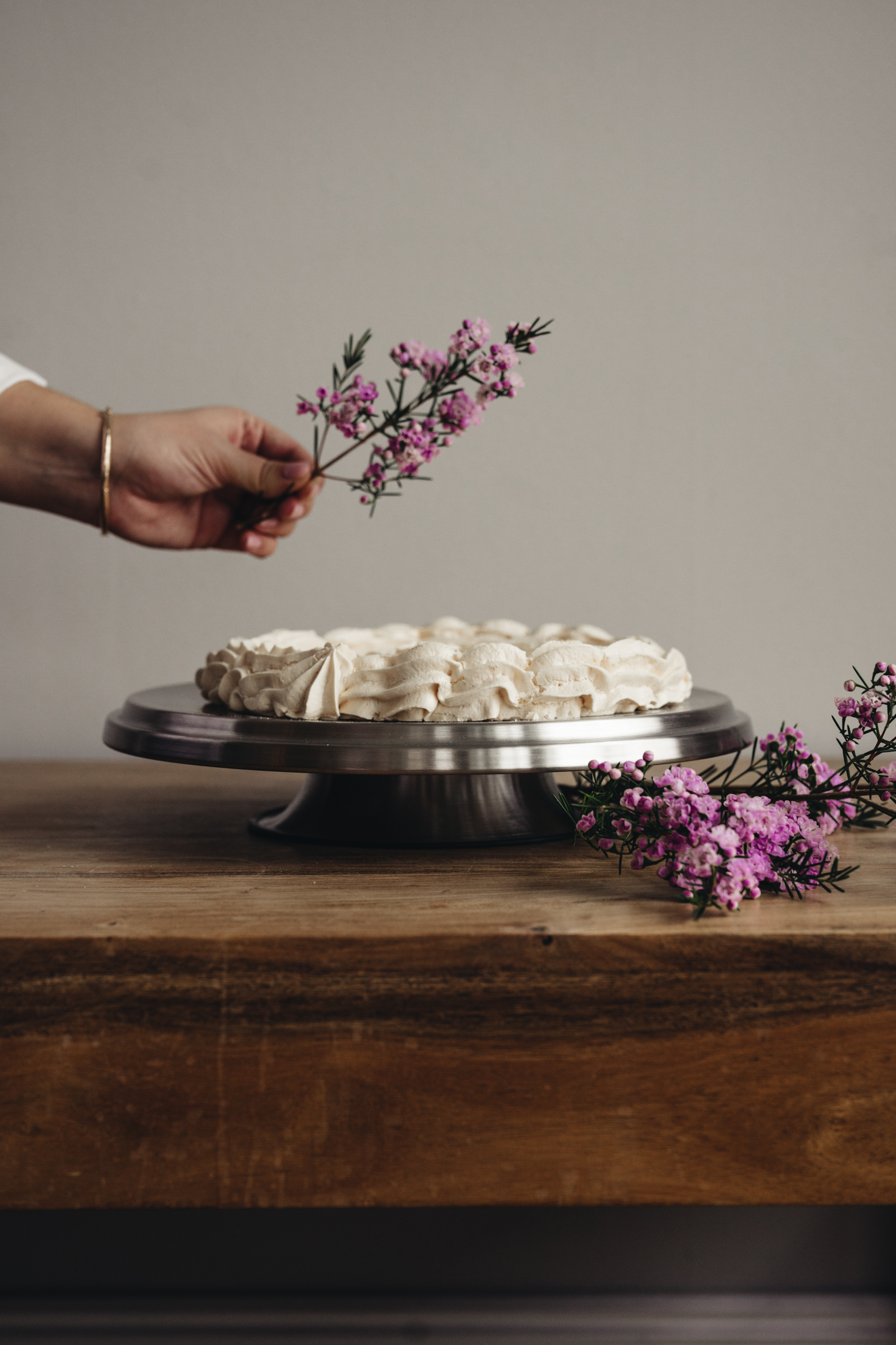 Heirol kakkualusta pyörivä 32 cm teräs