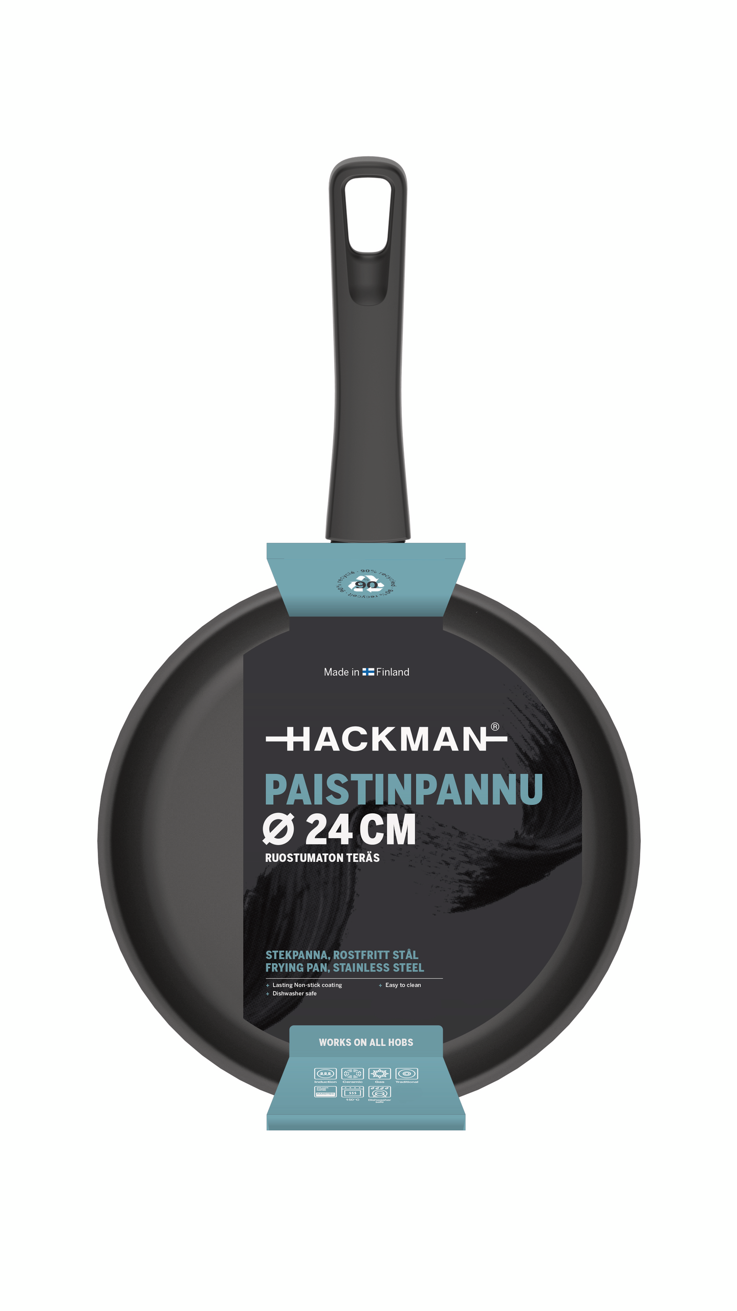 Hackman paistinpannu 24 cm