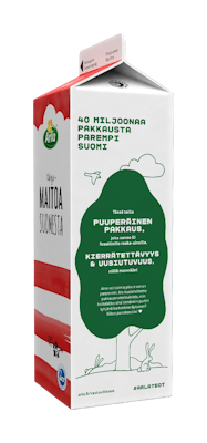 Arla täysmaito Suomi 1 L