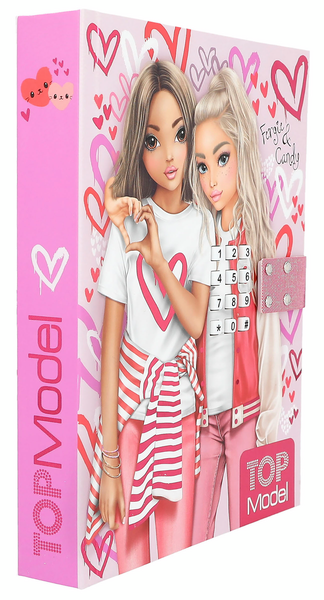 TOPModel One Love Koodillinen & soiva päiväkirja ONE LOVE