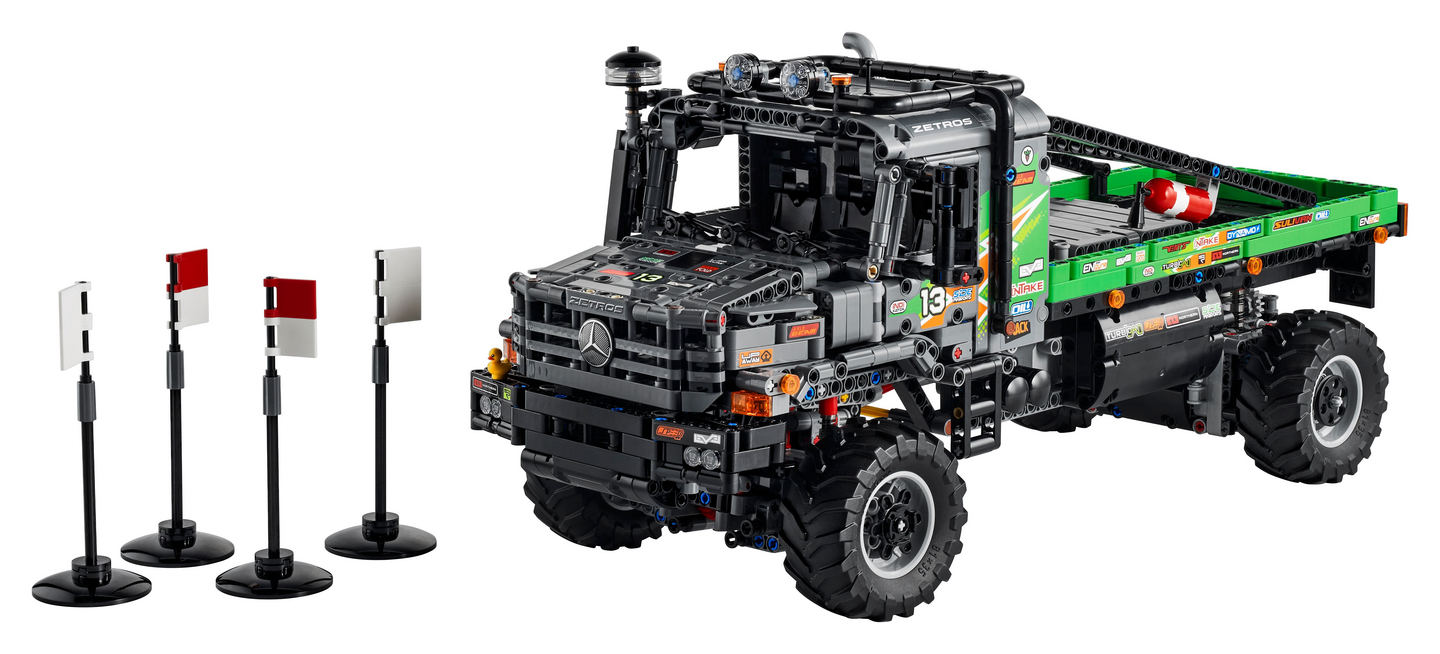 LEGO Technic 42129 4x4 Mercedes-Benz Zetros -kuorma-auto