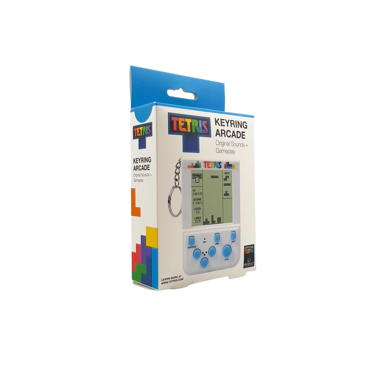 Tetris-Peli Avaimenperässä