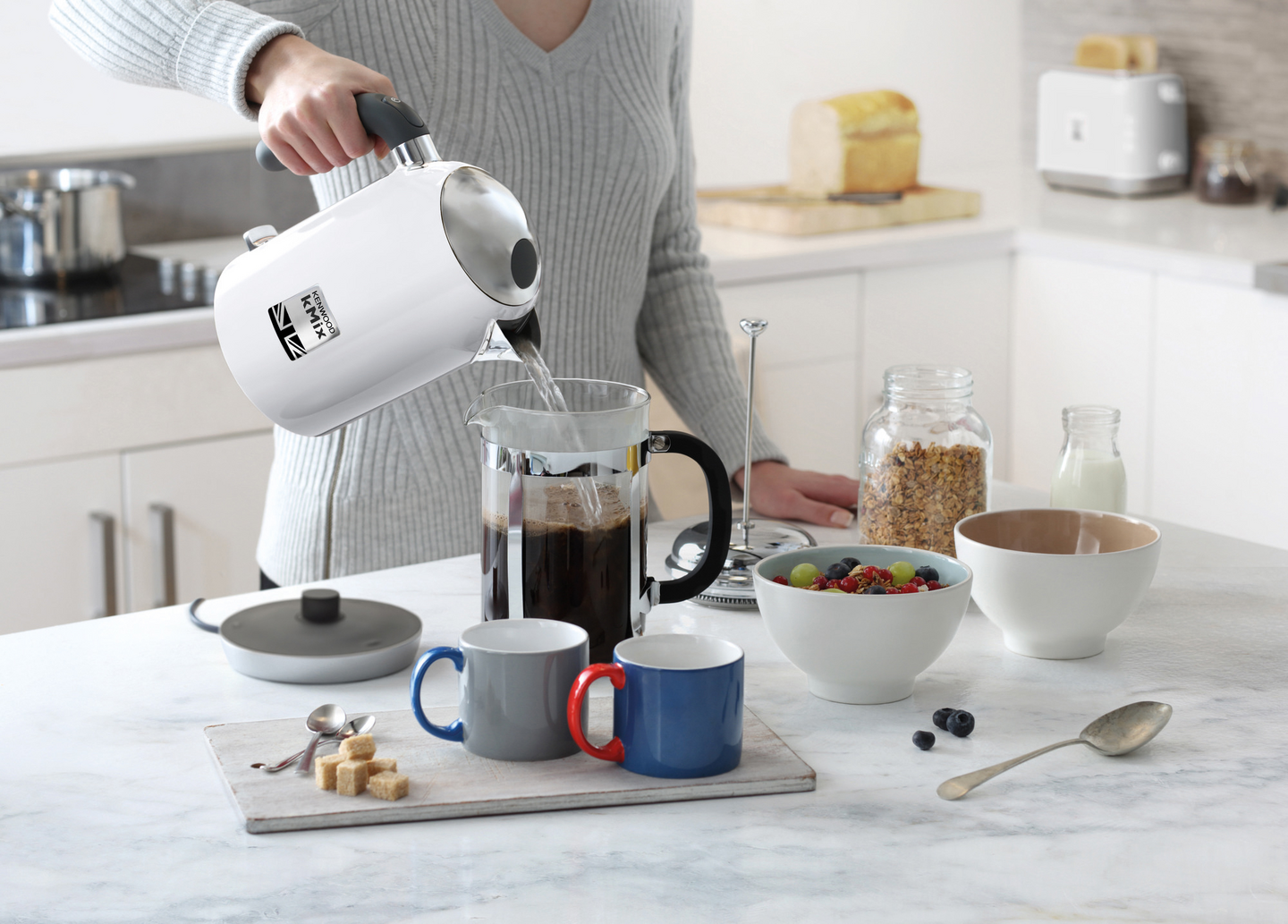 Kenwood kMix ZJX650WH -vedenkeitin