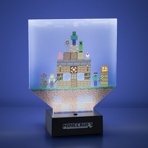 Paladone Minecraft Build a level -valaisin