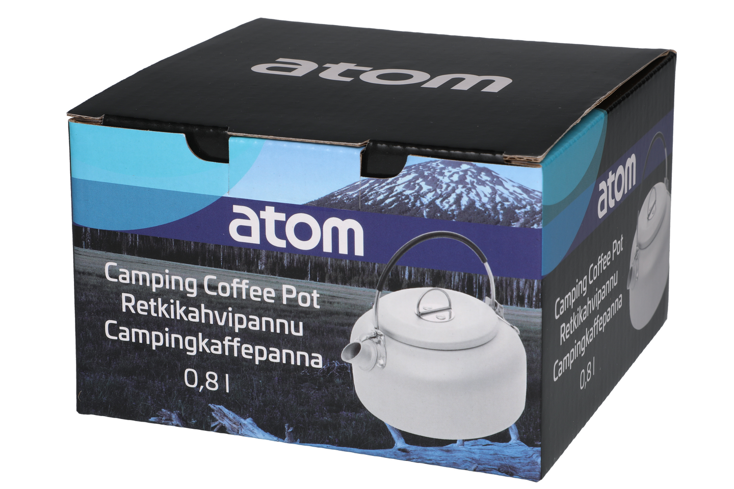 Atom retkikahvipannu 0,8 l