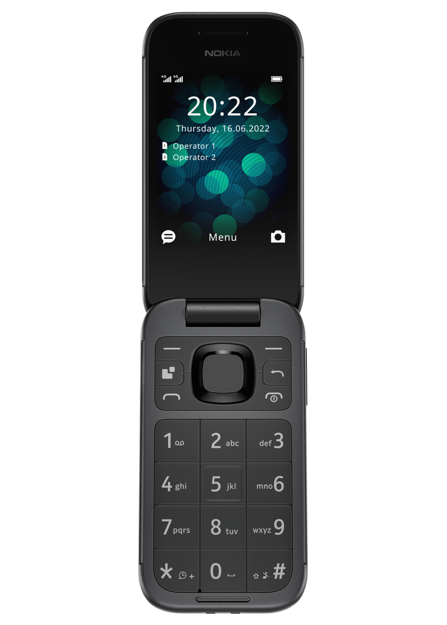 Nokia 2660 Flip simpukkapuhelin, musta