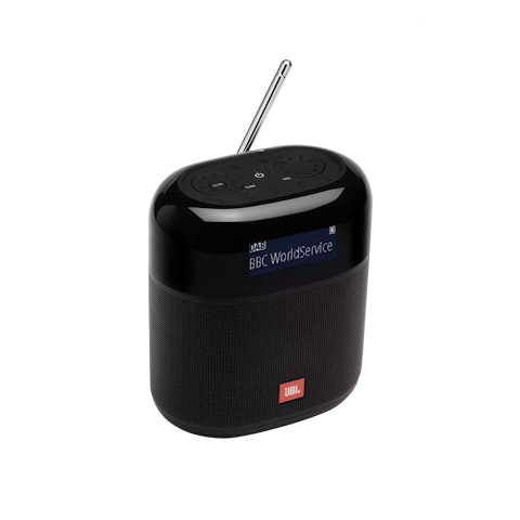 JBL Tuner XL Bluetooth-kaiutin radiolla musta