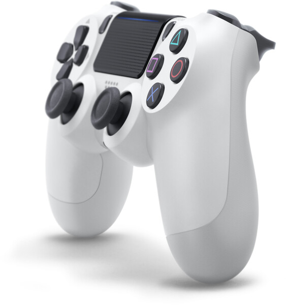 Sony PS4 DualShock 4 v2 Glacier White -peliohjain