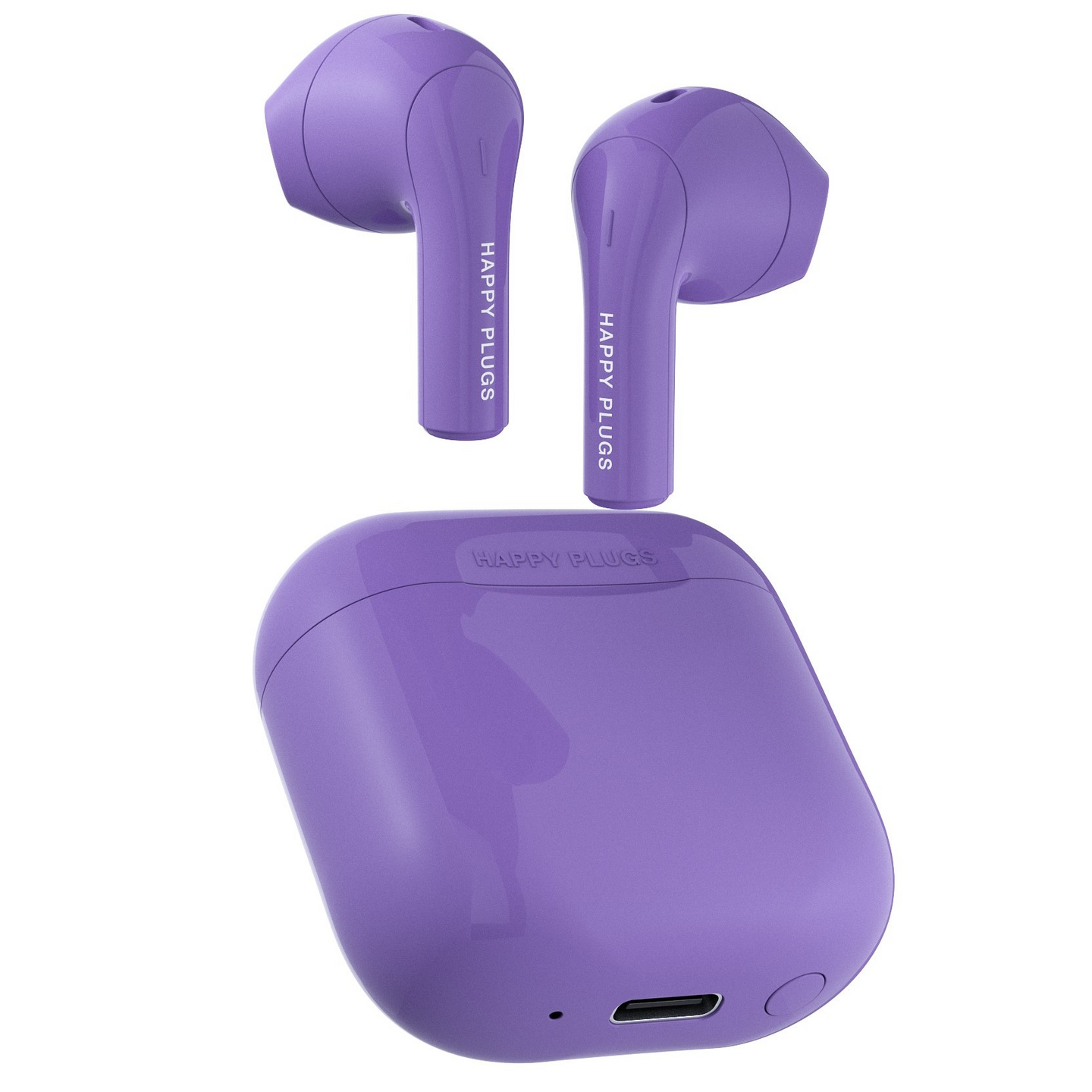 Happy Plugs Joy -langattomat nappikuulokkeet, violetti