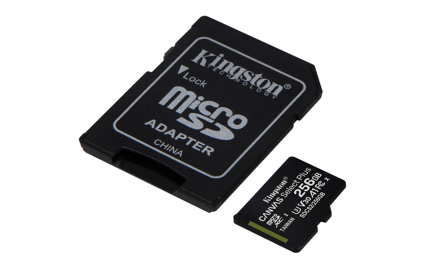 Kingston Canvas Select Plus 256 Gt -microSD-muistikortti