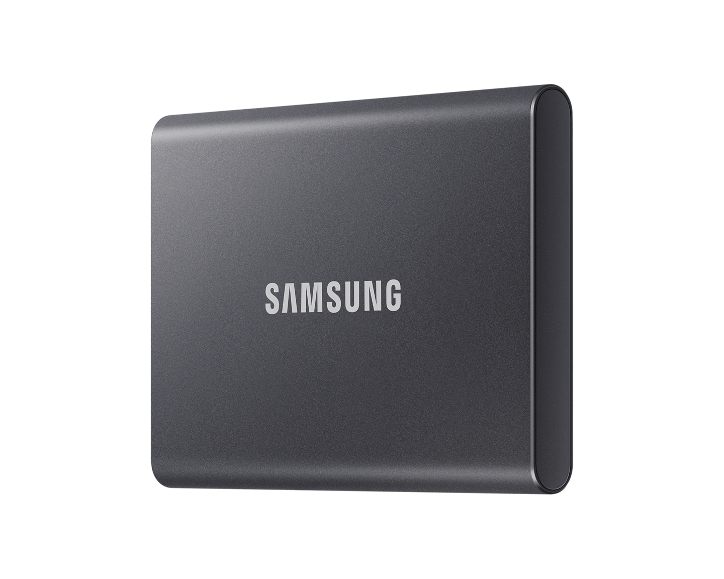 Samsung T7 1 Tt -SSD-levy, harmaa